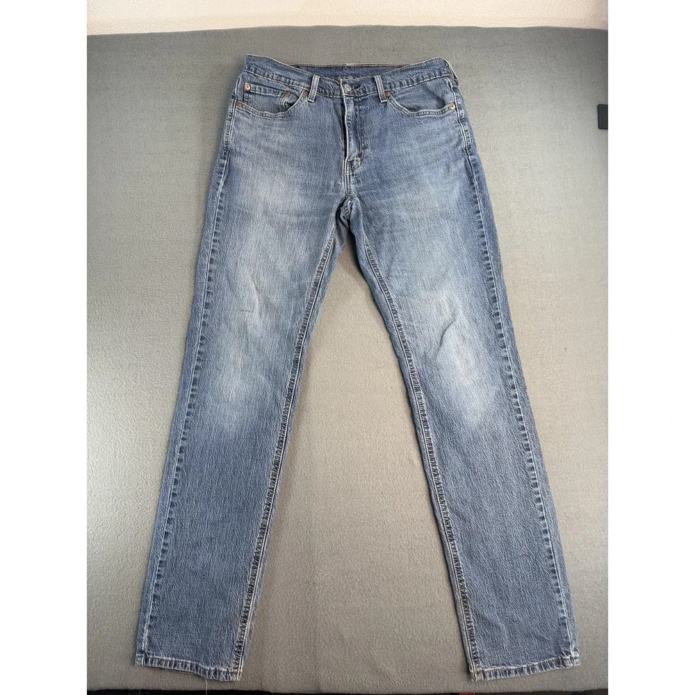 Levi's 541 Jeans Mens 32x32 Medium Wash Blue Athletic Tapered Denim Casual